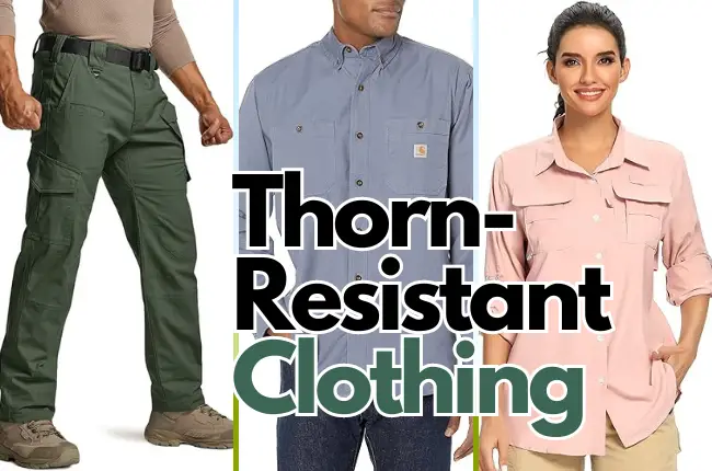 Thorn resistant clothing